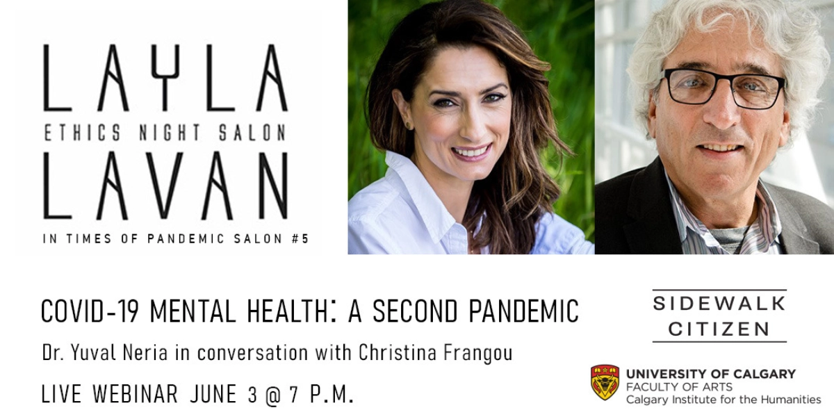 Event image for COVID-19 Mental Health: A Second Pandemic. An Interview with Dr. Yuval Neria
