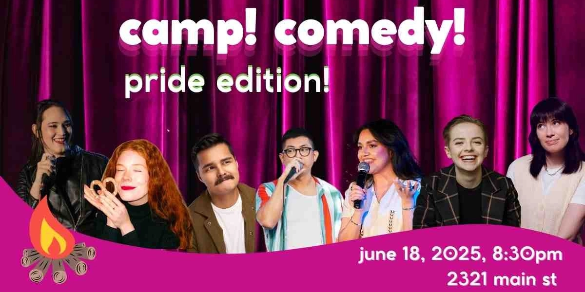 Event image for camp! comedy!