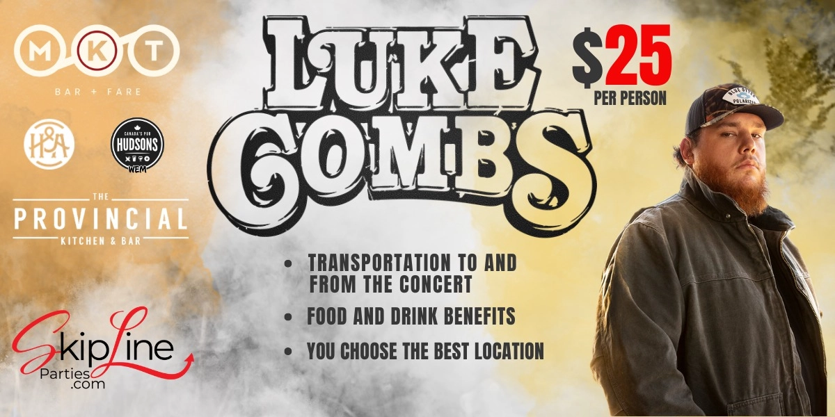 Event image for 🎸Luke Combs Concert Party Bus🚌