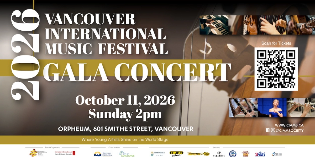 Event image for 2026 Vancouver International Music Festival Gala Concert