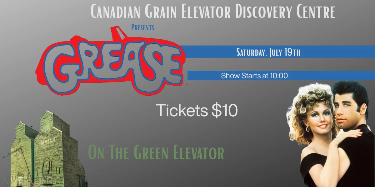 Event image for GREASE at the Nanton Grain Elevators