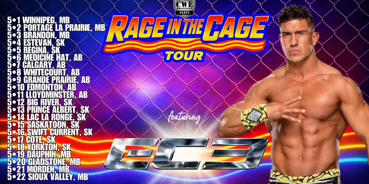 Event image for CWE Presents The Rage In The Cage Tour