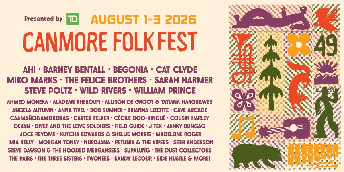 Image d'événement pour Canmore Folk Festival 2026