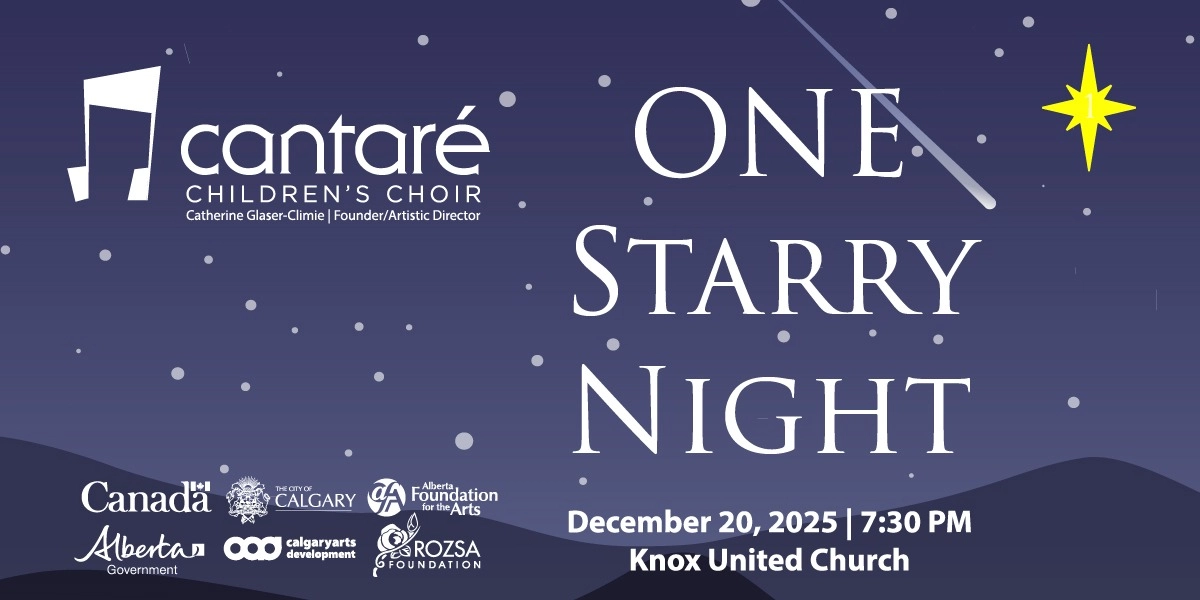 Event image for ONE Starry Night - Cantare Children's Choir