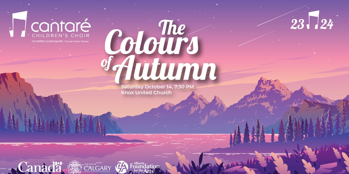 Event image for The Colours Of Autumn: Cantaré Children's Choir Calgary