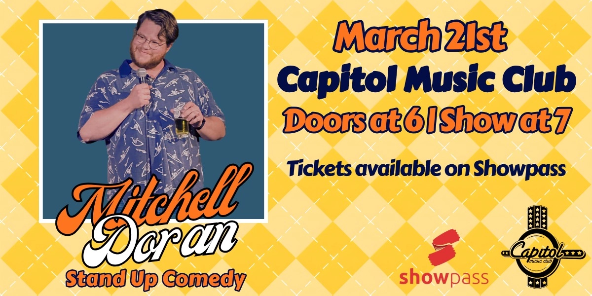 Event image for Mitchell Doran - Live at the Capitol