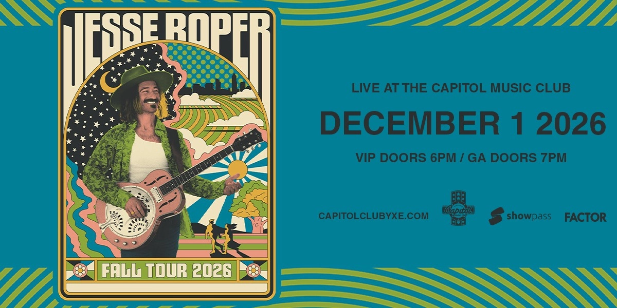 Event image for Jesse Roper - Live at the Capitol