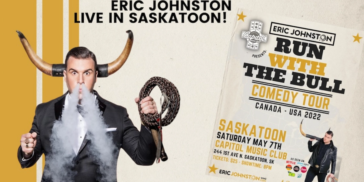 Event image for Eric Johnston Run with the Bull Comedy Tour