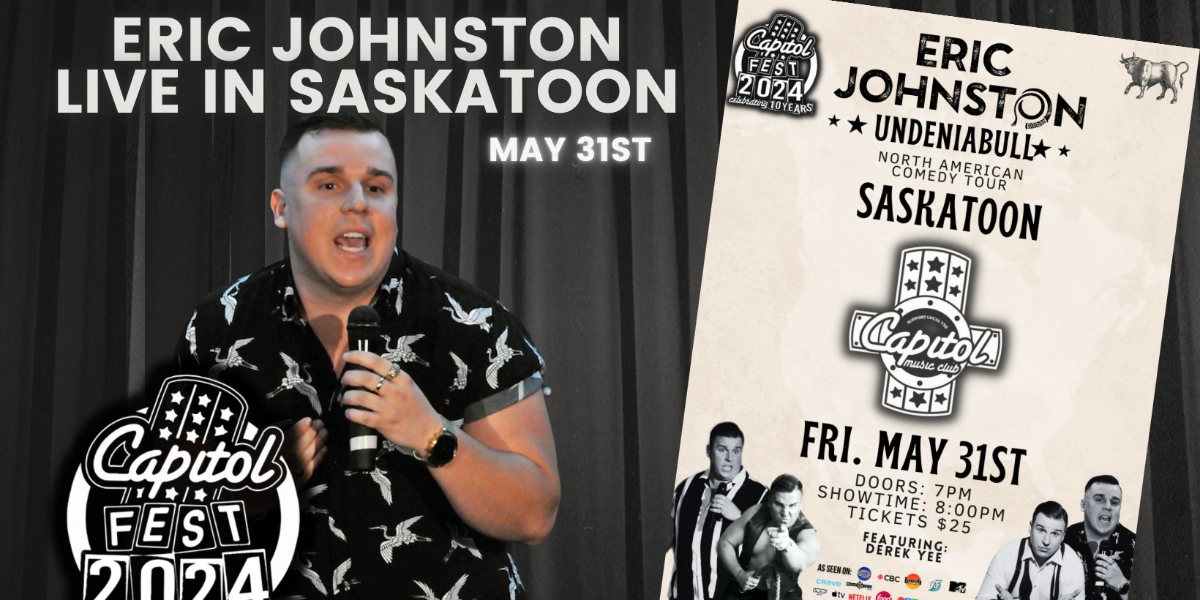 Event image for Eric Johnston - Undeniabull - A Capitol 10th Anniversary Show