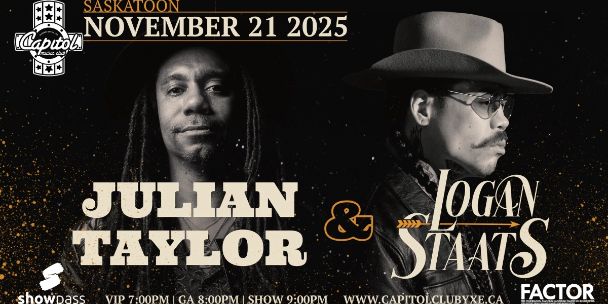 Event image for Julian Taylor & Logan Staats: Songs & Stories at the Capitol