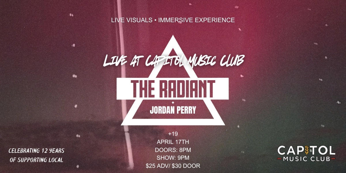 Event image for The Radiant w/ Jordan Perry