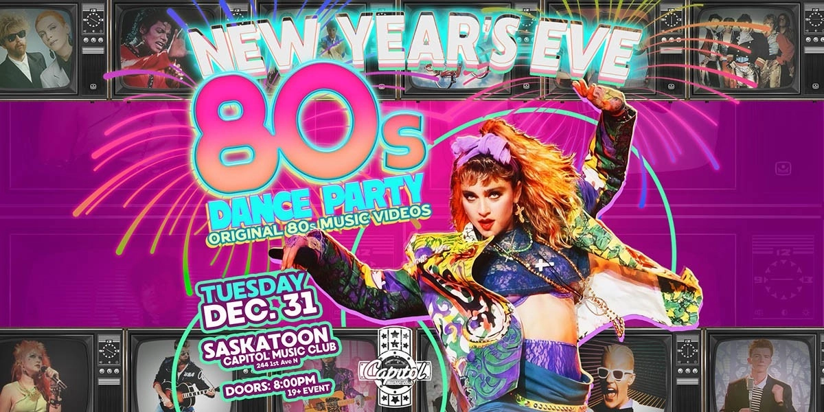 Event image for New Years Eve - 80's Dance Party!