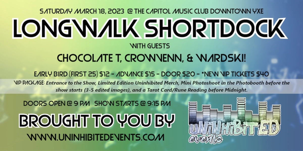 Event image for Uninhibited Presents LongWalkShortDock