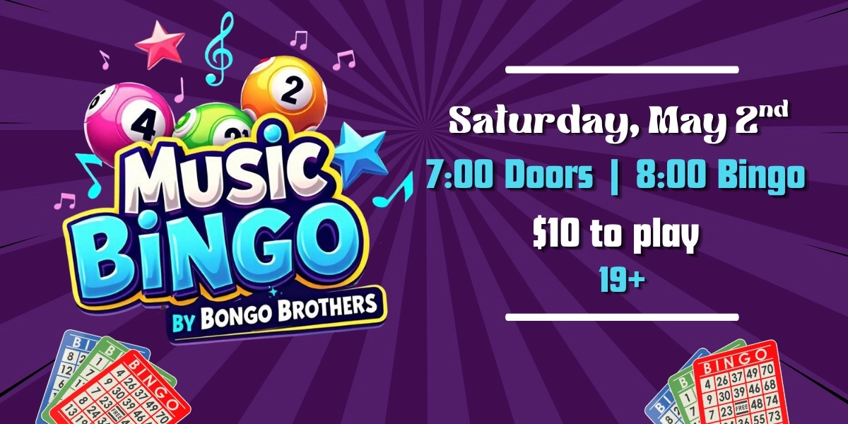 Event image for Music Bingo with the Bongo Brothers