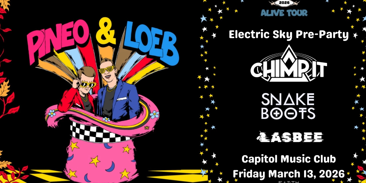 Event image for Electric Sky Presents - PINEO & LOEB @ Capitol Music Club - Friday March 13