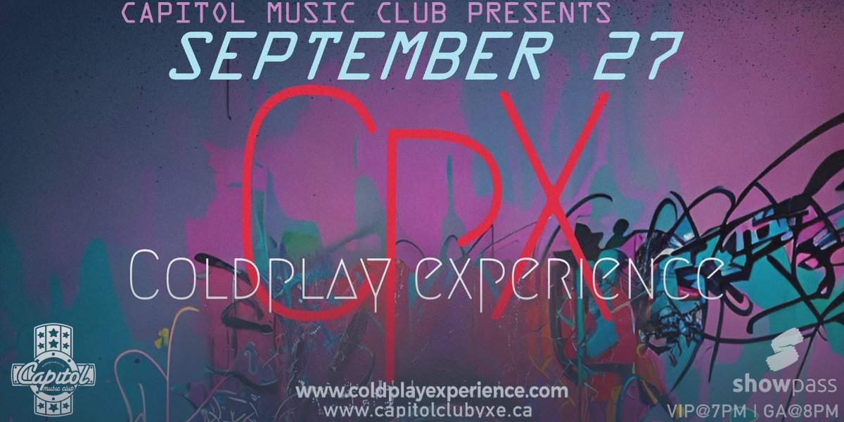 Event image for Coldplay Experience at the Capitol Music Club