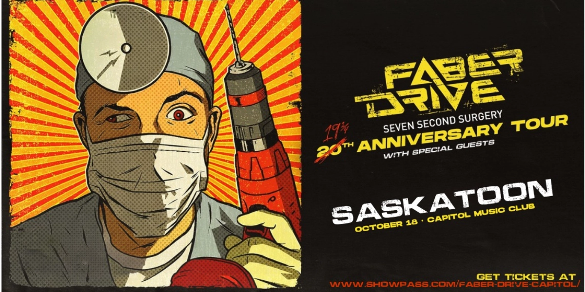 Event image for Faber Drive - Anniversary Tour