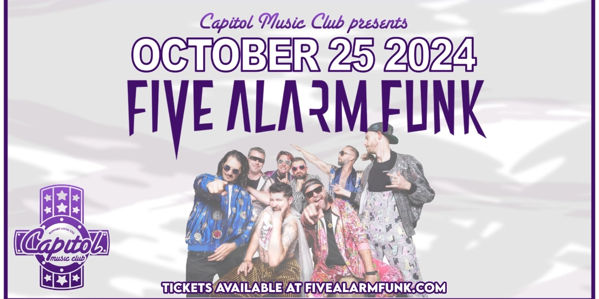 Event image for Five Alarm Funk - A Funky Halloween