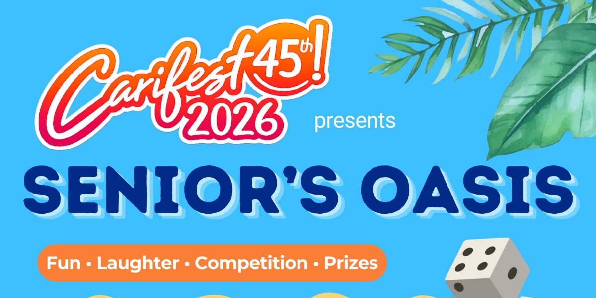 Event image for Carifest Presents The Senior's Oasis