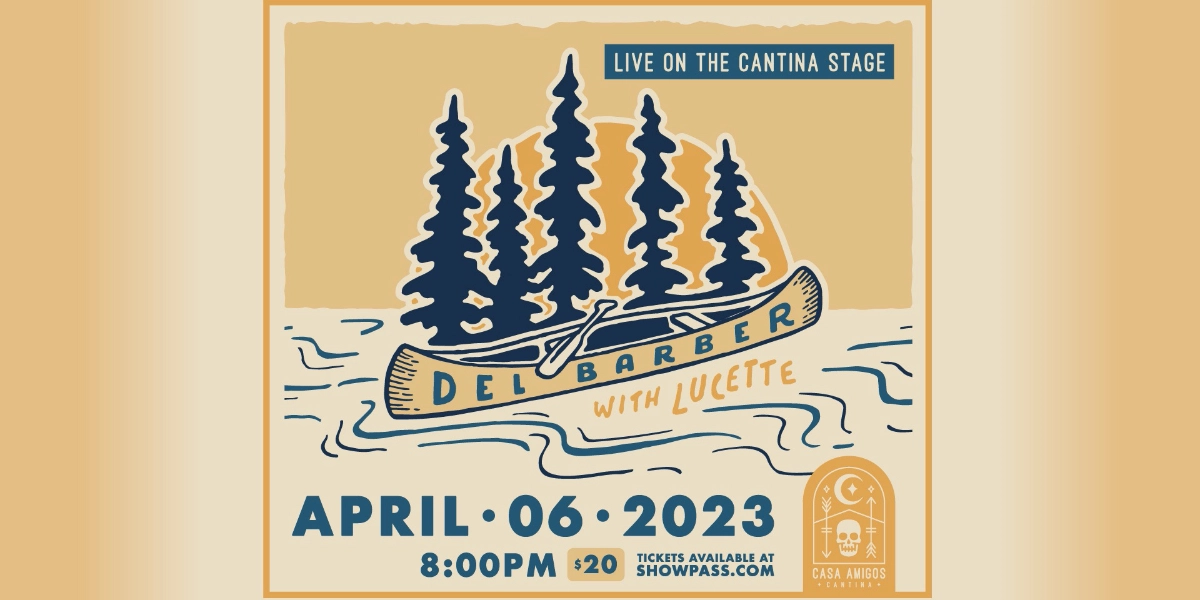 Event image for Del Barber w/ Lucette