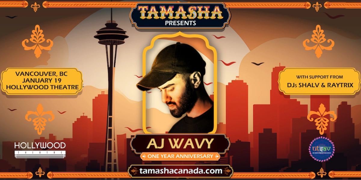 Event image for AJ WAVY: The TAMASHA Tour Vancouver