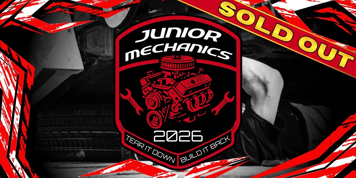 Event image for JUNIOR MECHANICS 2026 - SOLD OUT