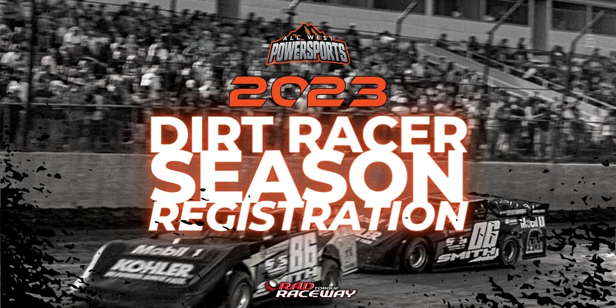 Event image for DIRT OVAL DRIVER REGISTRATION