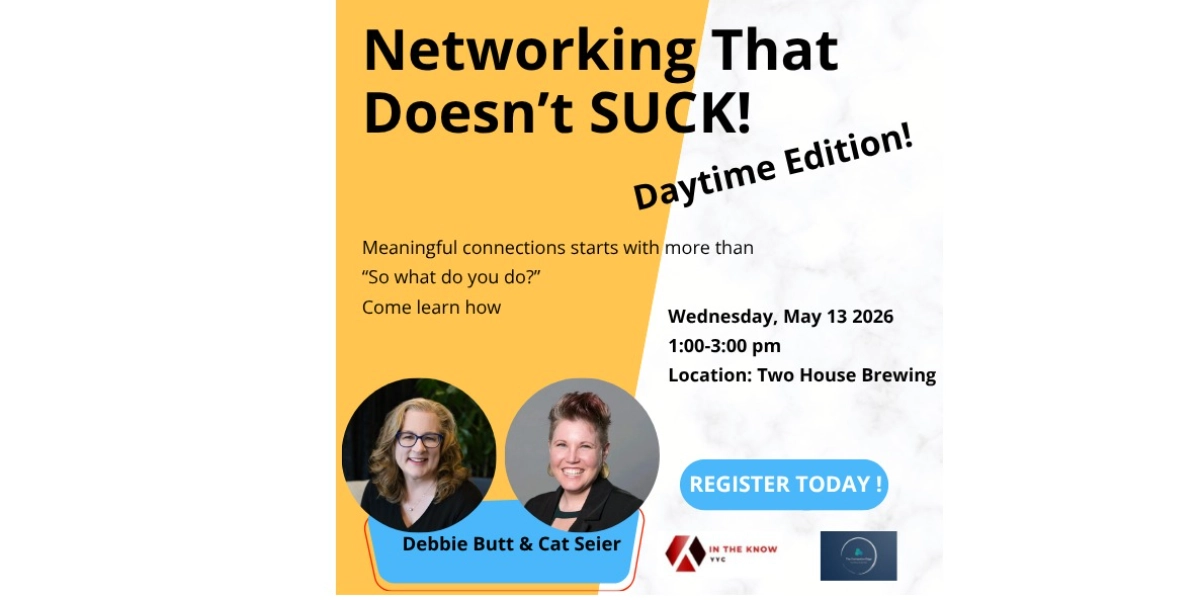 Event image for Networking That Doesn't Suck- Daytime!
