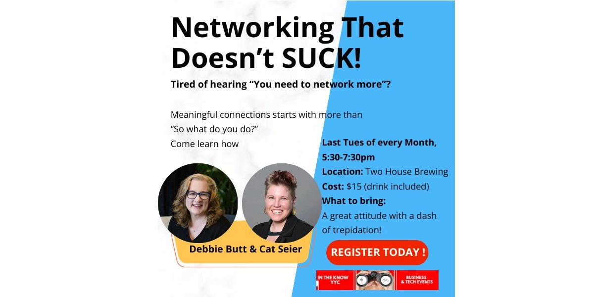 Event image for Networking That Doesn't Suck