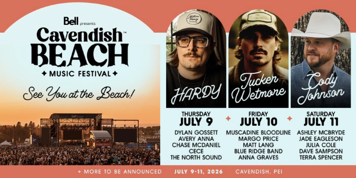 Event image for Bell Presents Cavendish Beach Music Festival 2026