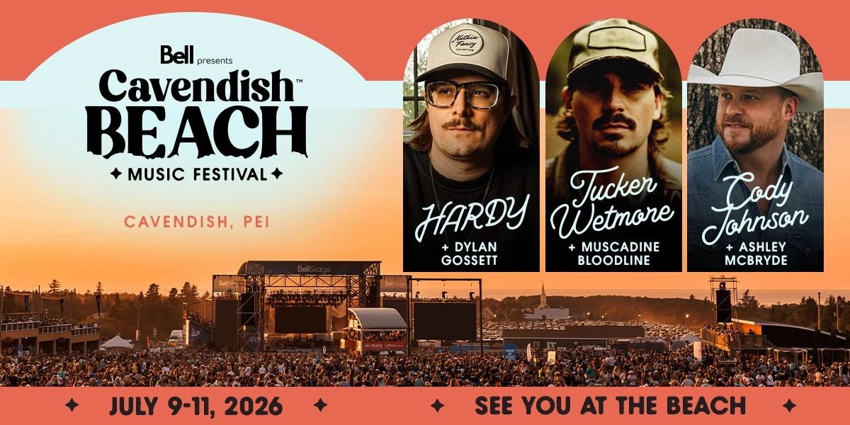 Event image for Bell Presents Cavendish Beach Music Festival 2026 - Hayloft