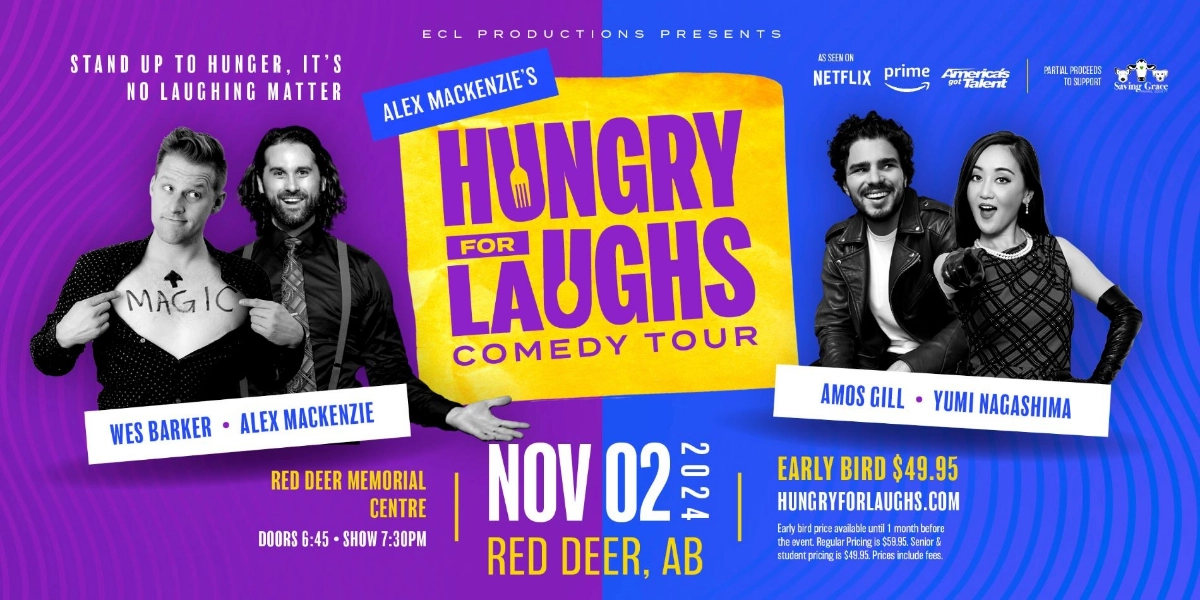 Event image for Hungry for Laughs 2024