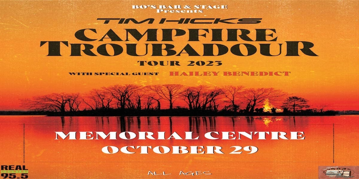 Event image for TIM HICKS - CAMPFIRE TROUBADOUR TOUR