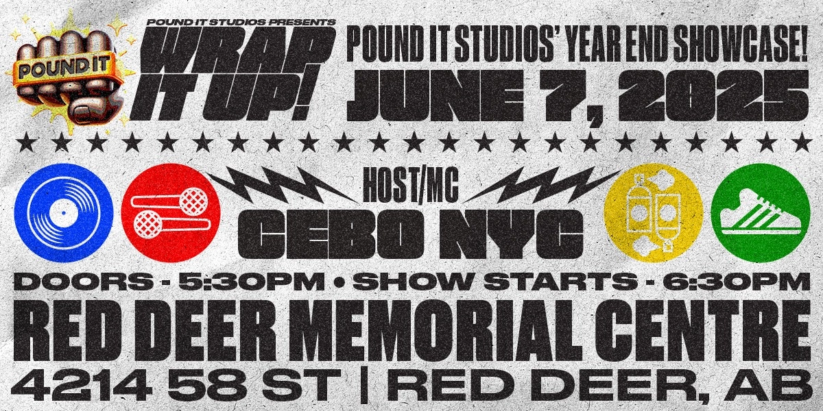 Event image for Pound It Studio's presents - Wrap It Up!