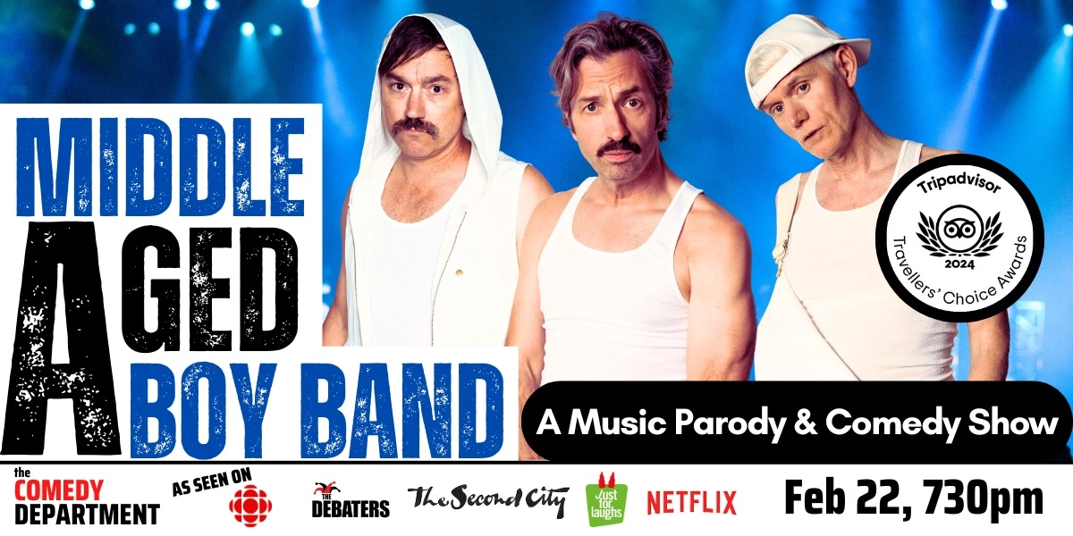 Event image for Middle Aged Boy Band