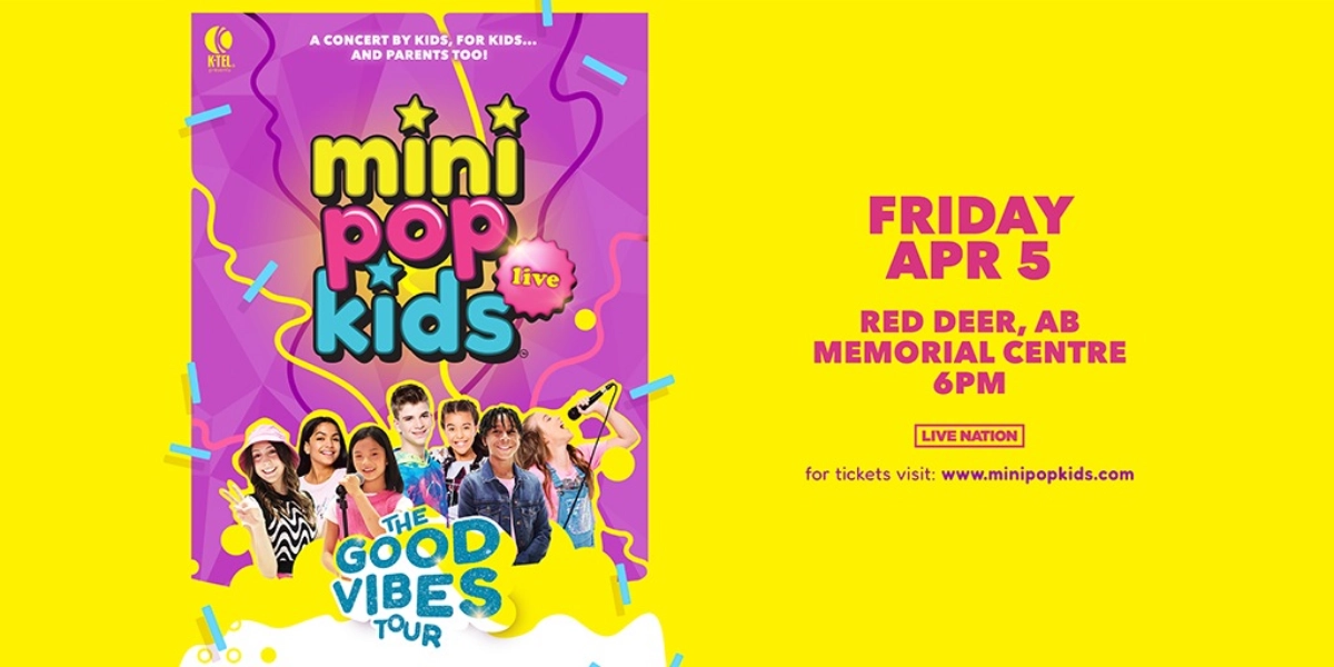 Event image for Mini Pop Kids Live - The Good Vibes Tour