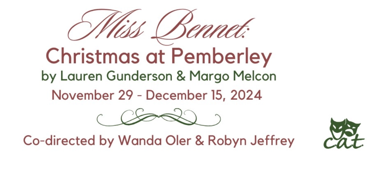 Event image for Miss Bennet: Christmas at Pemberley
