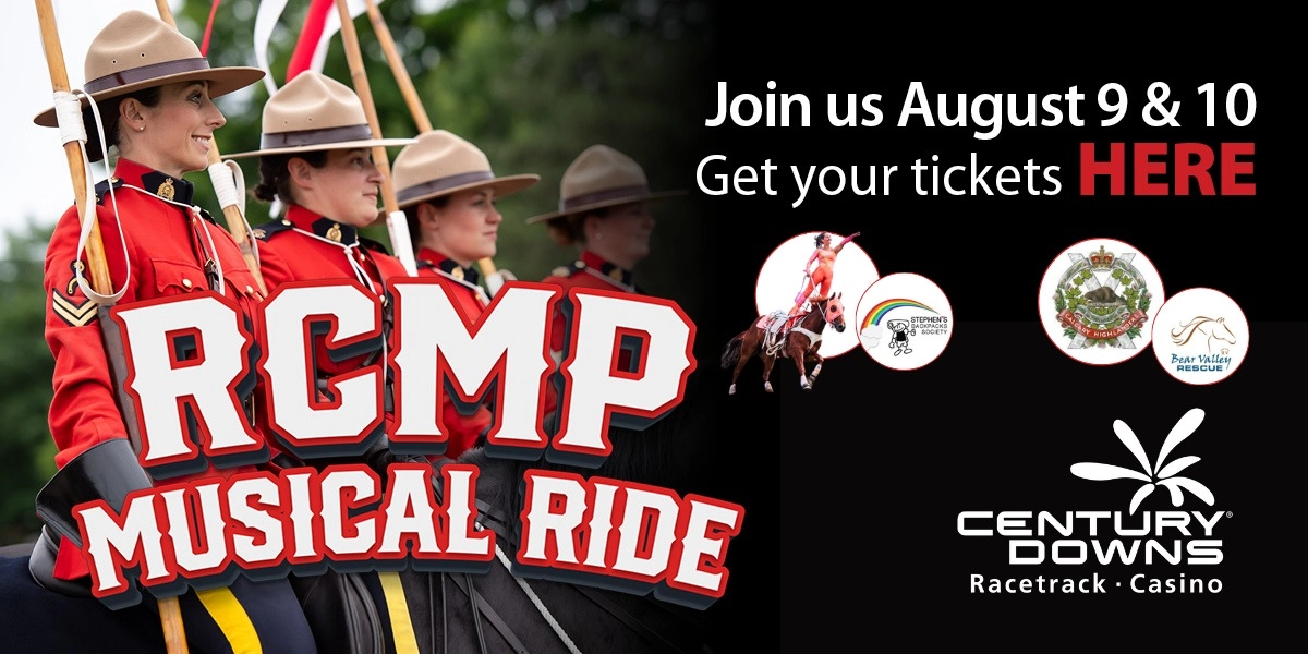 Event image for RCMP Musical Ride at Century Downs - Sunday Afternoon