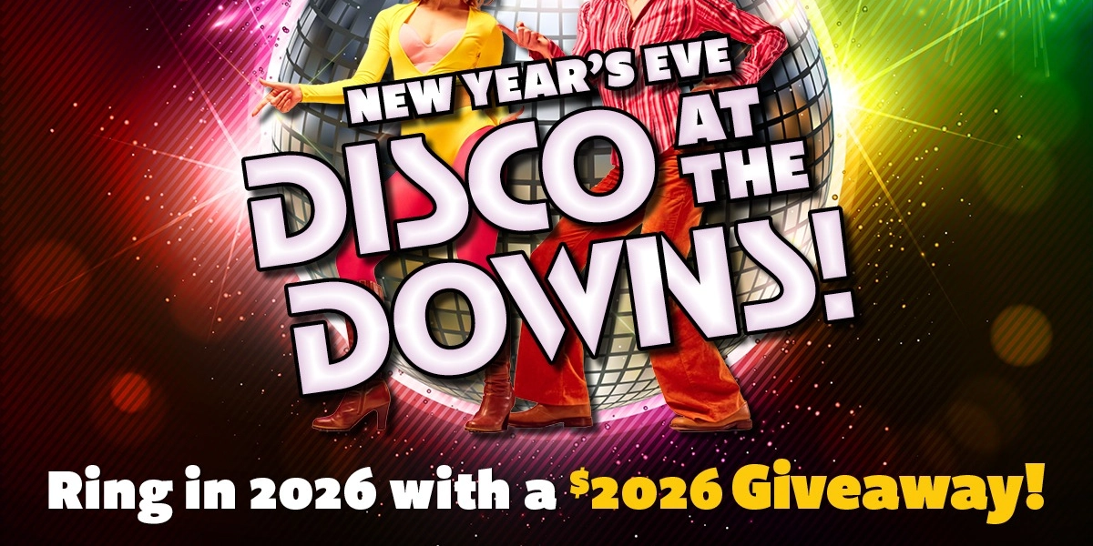 Event image for New Year's Eve Disco at the Downs