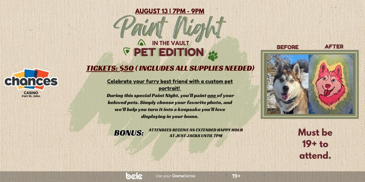 Event image for Paint Night - Pet Edition