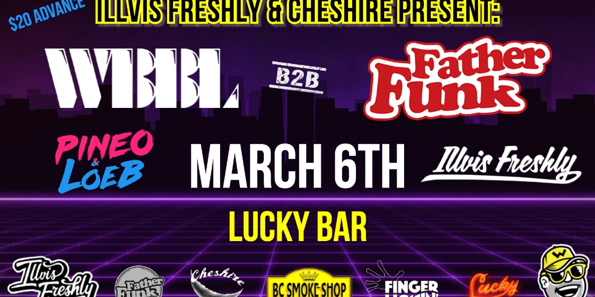 Event image for Father Funk / WBBL / Illvis Freshly / Pineo & Loeb