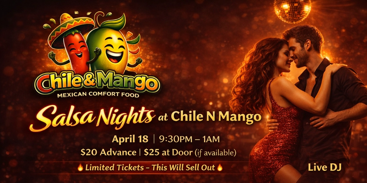Event image for Salsa Night at Chile N Mango