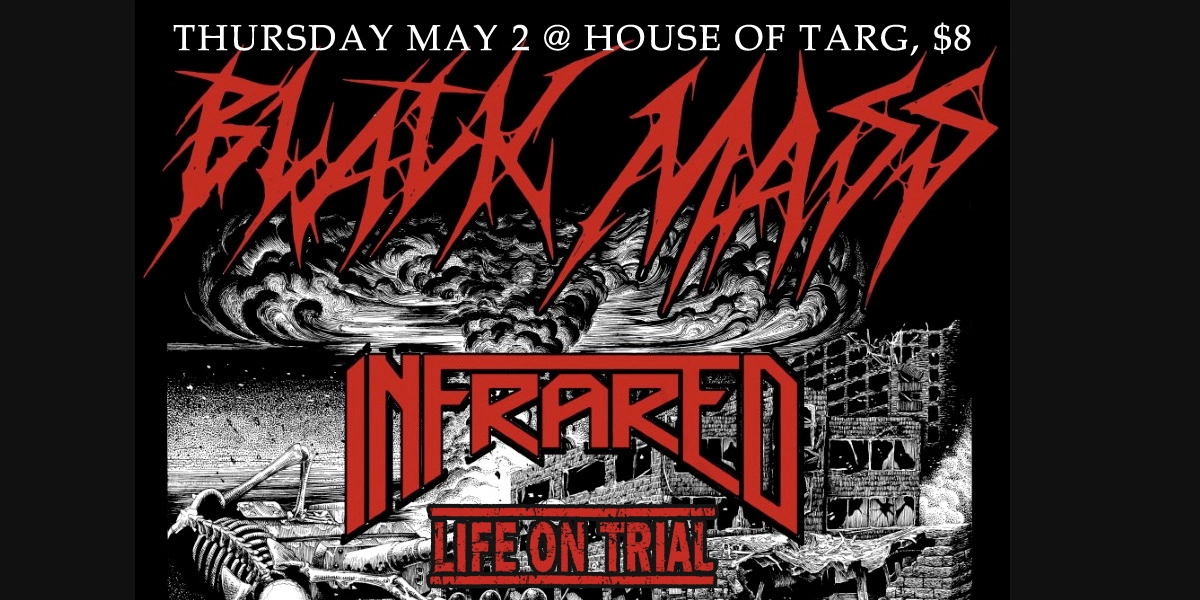 Event image for Black Mass, Infrared, Life on Trial