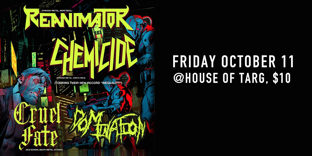 Event image for Reanimator, Chemicide