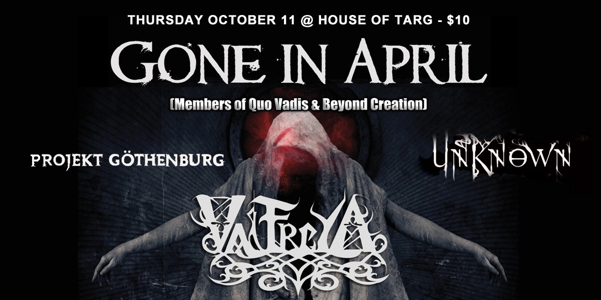 Event image for Gone in April, Valfreya