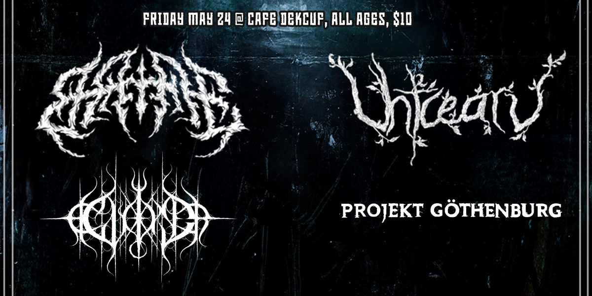 Event image for BANE, UHTCEARU, ECLIPSER, PROJEKT GOTHENBURG