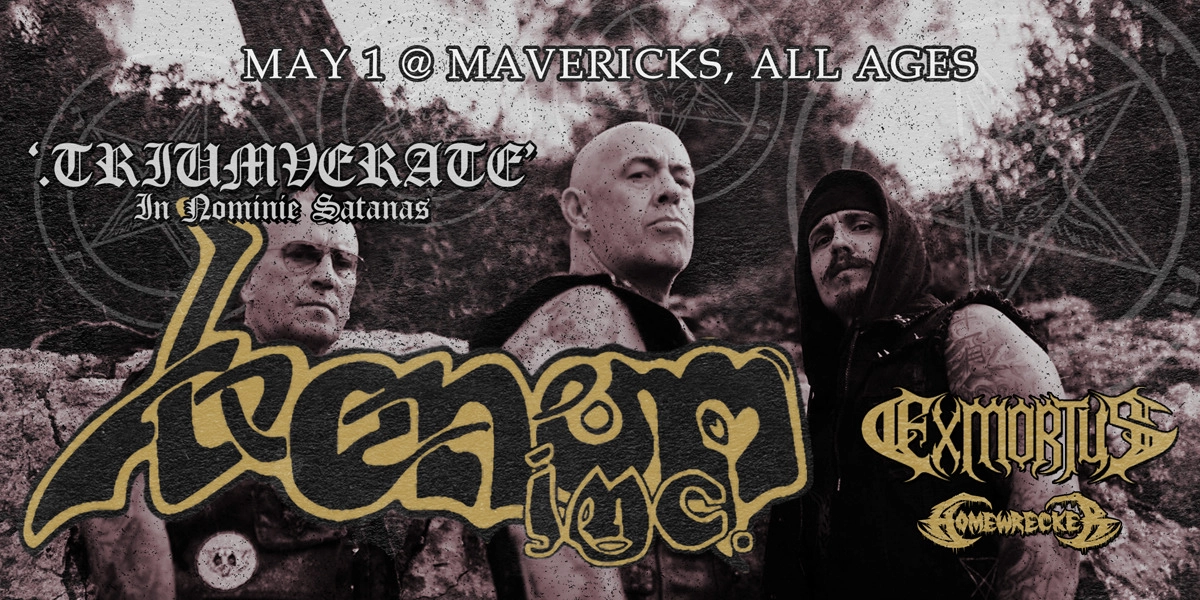 Event image for Venom Inc, Exmortus, Homewrecker