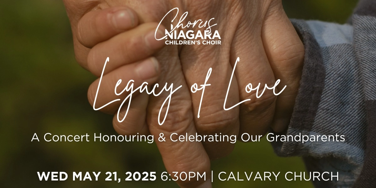 Event image for CNCC Presents Legacy of Love: A Concert Honouring & Celebrating Our Grandparents