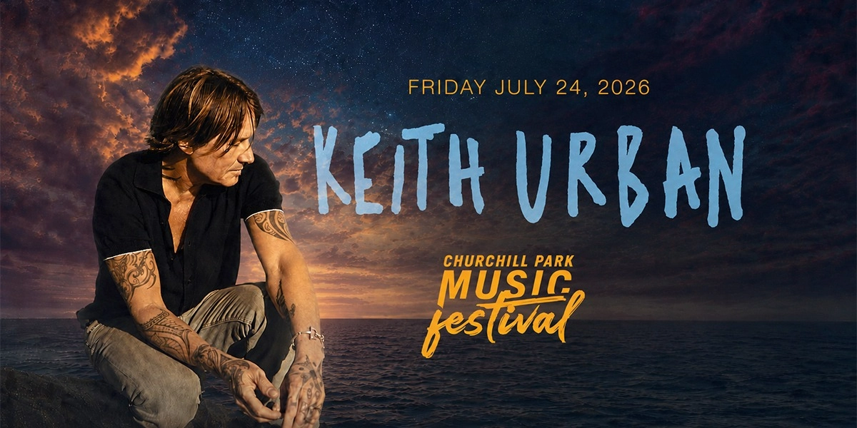 Event image for Churchill Park Music Festival featuring Keith Urban