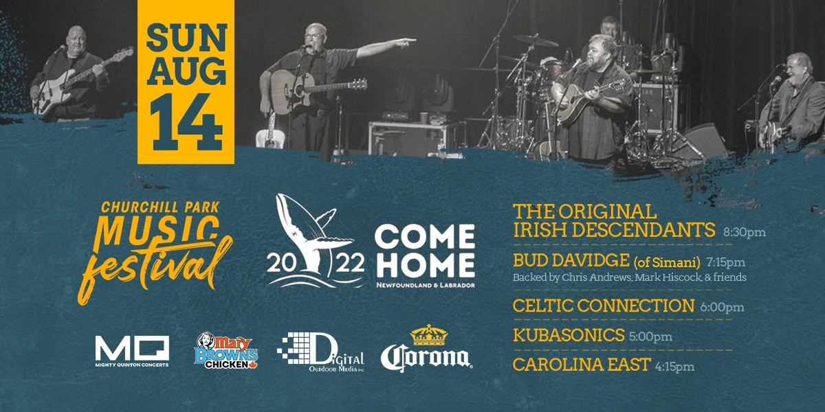 Event image for Churchill Park Music Festival featuring The Original Irish Descendants